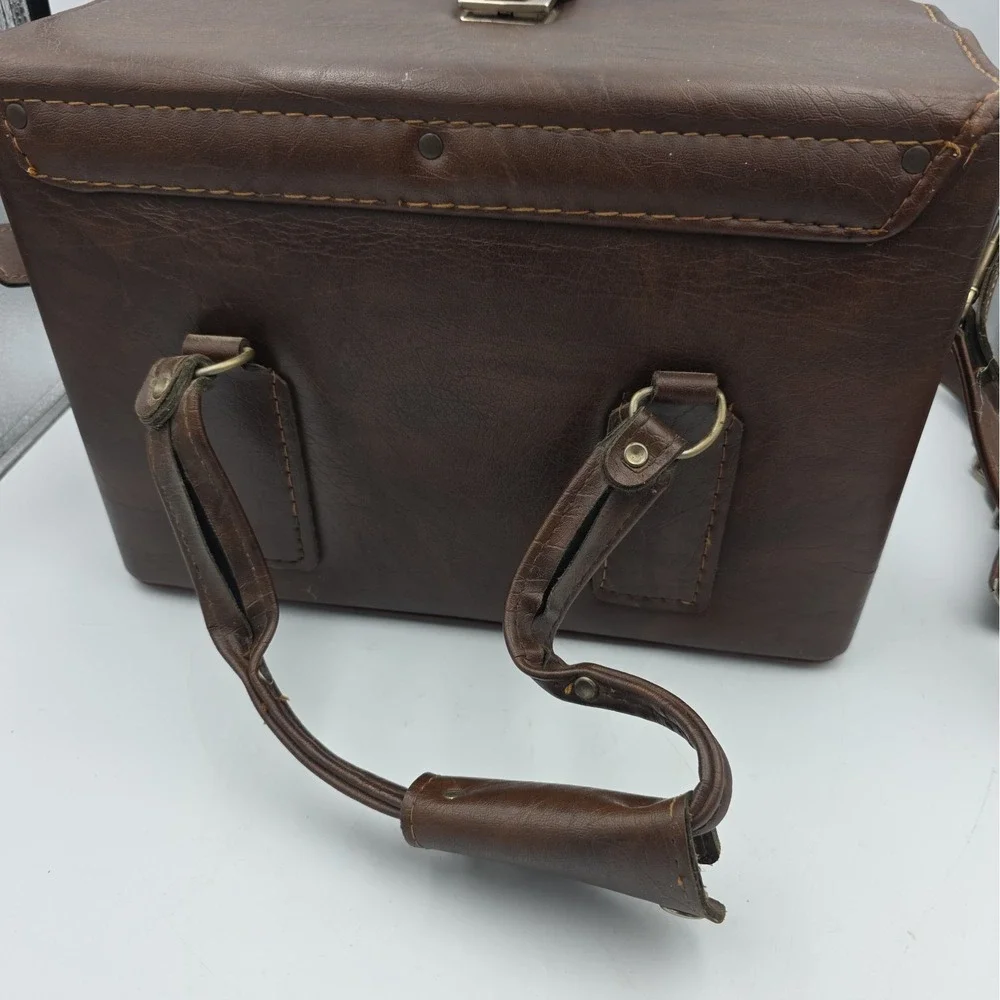 N/A brown leather